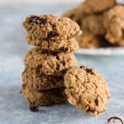 vegan oatmeal raisin cookies