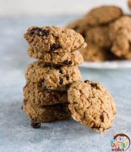 vegan oatmeal raisin cookies