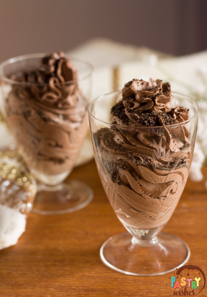 cheater's chocolate mousse