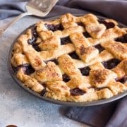 blueberry pie