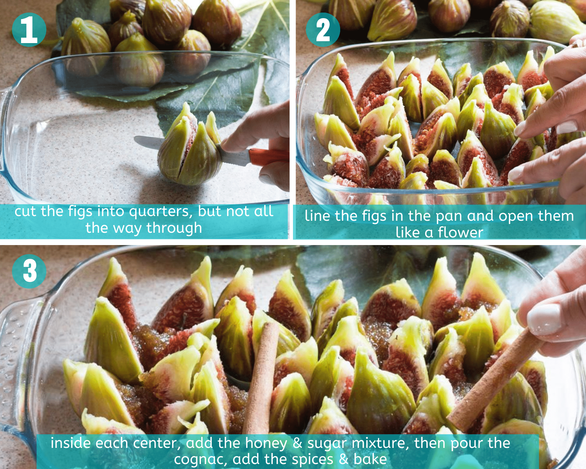 baked figs steps