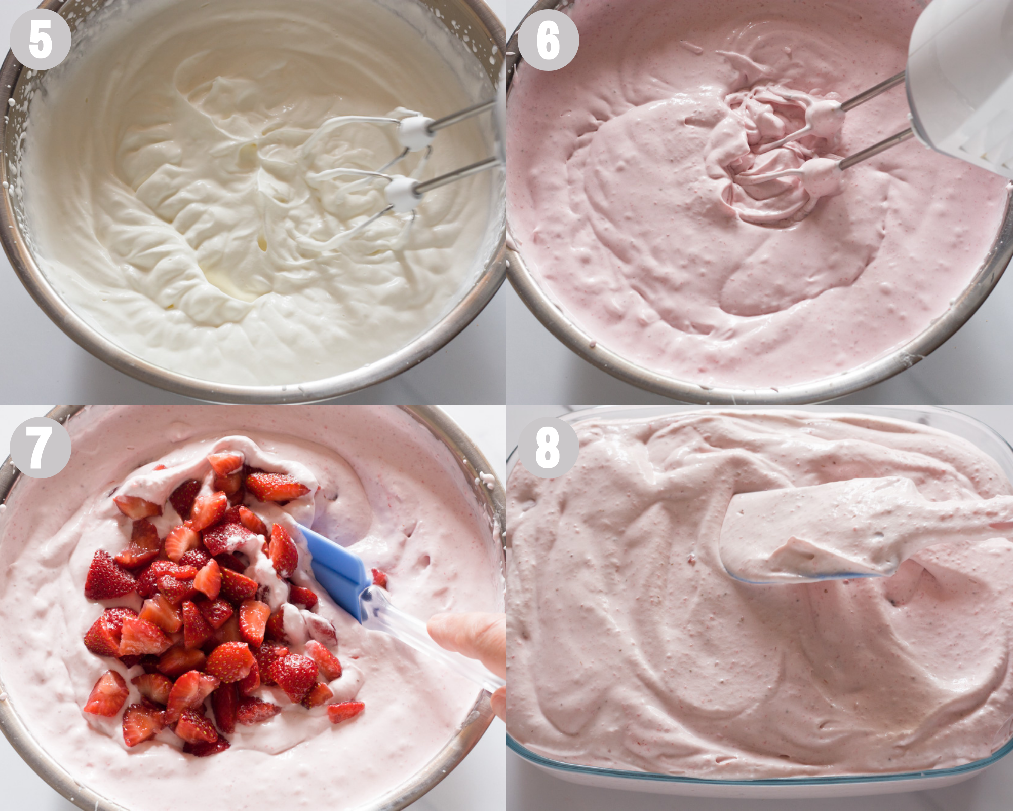 strawberry ice cream steps 5-8