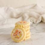 dairy free sugar cookies with sprinkles
