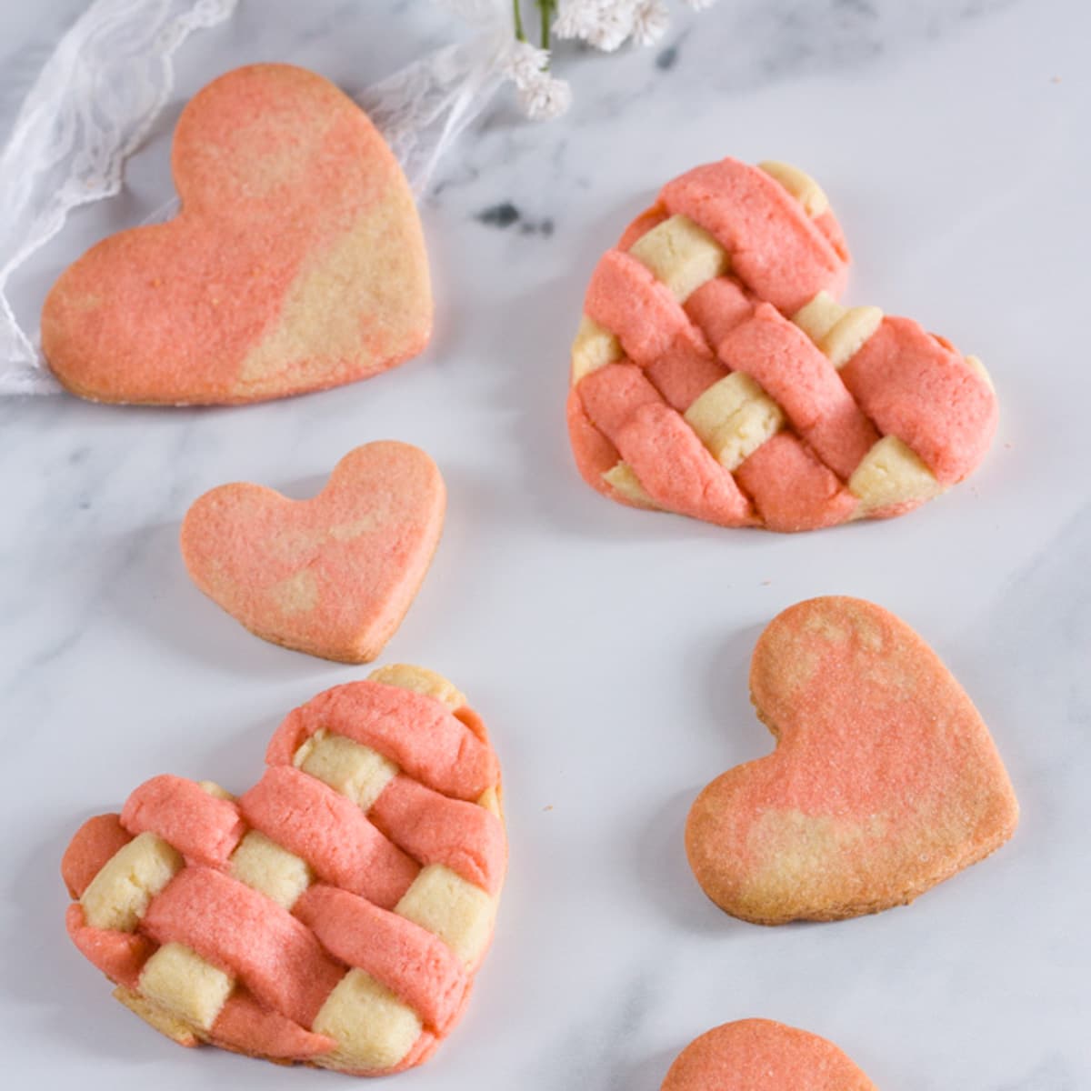 Easy Valentine’s Day Heart Sugar Cookies